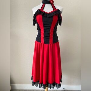 Custom Made Three Pieces Dance Costume